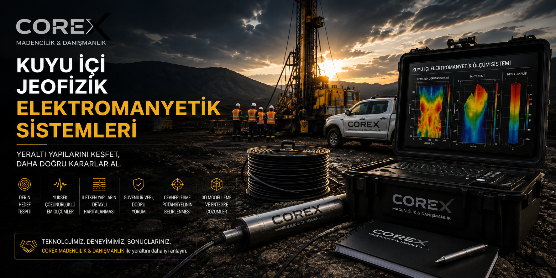 Kuyu İçi Jeofizik Elektromanyetik Sistemler